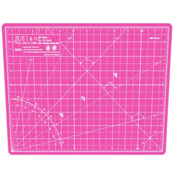 Elan Cutting Mat A4 Pink & Purple, Self Healing Cutting Mat 9x12 Inch, 5-Ply Craft Board Pink, Hobby Board for Crafts 9x12 Inch