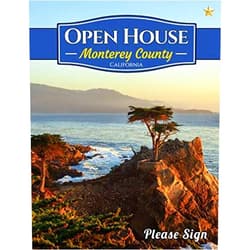 By Lisa Marie Smith (Author) Monterey County Open House: A Guest Book for Monterey County, California for Real Estate Professionals and People who want to sell their homes.