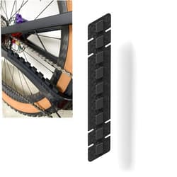 ENLEE Mountain Bike Chainstay Protector, MTB Silicone Chain Stay Frame Guard, Road Bicycle Chain Pad - Protect Your Bike Frame from Scratch by Chain
