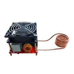 Yungluner 24V-36V 1000W 20A ZVS Coil Induction Heating Board Module DIY Kits Board Flyback Driver Heater with Cooling Fan DC24 36V 20A Rapid Heating