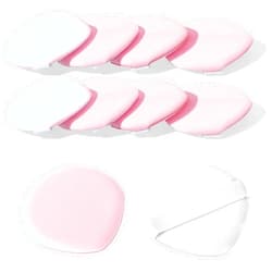 Mozeat Lens 8Pcs Korean Makeup Sponge Air Cushion Makeup Puffs for Foundation Concealer and Powder Puff Makeup Cushion Foundation Sponge Teardrop Mix Setting Blender Sponge for Liquid, Cream, and Powder
