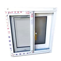 YAGOLD Basement window,chicken coop windows,Sliding Windows for Basement,Sheds,Bathroom,Kitchen,Playhouse,Little Horizontal Replacement Windows With Glass and Screen,Flush Mount,Aluminum Frame WxH:85x35cm