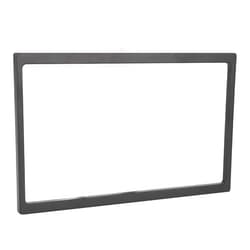 AMONIDA Car Stereo Radio Panel Navigation Modified Frame, 178x102mm 2 Din 7in PST Thick Fascia Car Fascia Mount DVD Navigation Audio Frame (Black)