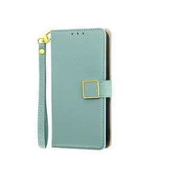 Jiajihua Wallet Cover Compatible with ZTE Tempo X/Vantage / Z839 / N9137 Flip Stand Phone Case Magnetic Closure Card Slot Wrist Strap Blue