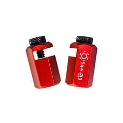 Squi.Jig Tall Stair Gauges for Layout Framing Square Attachment Rip Guide Speed Square Jigs (Red)