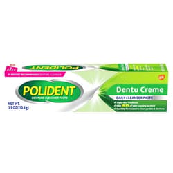 Polident Triple Mint Fresh Paste for Denture Cleaning, 3.9 ounces