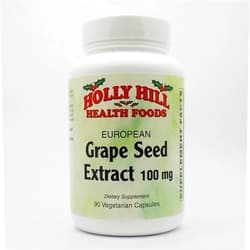 Holly Hill Health Foods, European Grape Seed Extract 100 MG, 90 Capsules