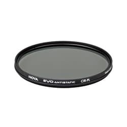 Hoya Evo Antistatic CPL Circular Polarizer Filter - 77mm - Dust / Stain / Water Repellent, Low-Profile Filter Frame