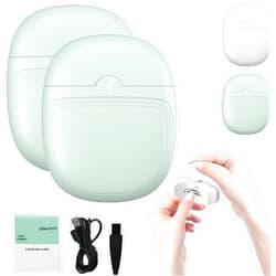Linnavarv Trim Master Pro Nail Trimmer, Niffties Trimmaster Pro Nail Clippers, Niffties Nail Clippers, Trimmaster Pro Nail Clipper, Trimmaster Pro Nail Trimmer, 2024 New Electric Nail Clippers (Green*2)