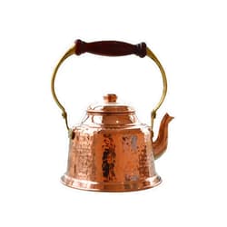 Bakır concept copper home accasories COPPER CONCEPT Copper Tea Kettle Stovetop, Handmade Copper Tea Pot, Real Copper, Water Heater, 1mm Thick (1.7 Quarts)