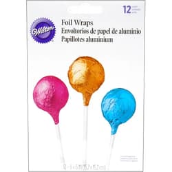 Wilton POPS Assorted Jewel Wraps, 12-Count