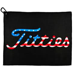 Wolf Golf Towels - Funny Golf Towels Parody - Golf Accessories for Men - Golf Gifts for Men
