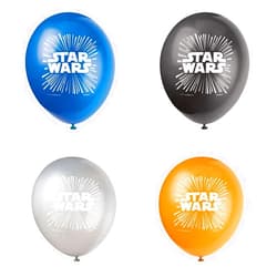 Unique Multicolor Latex Star Wars Classic Balloons (12