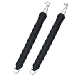 GEARLINTON Rebar Wire Twister, Tie Wire Twister Tool Hand Steel Tie Tool Pull Tie Wire Twister,Automatic Concrete Metal Wire for Fence Twisting (Black, 2 Pack)