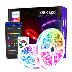 Govee RGBIC Led Strip Lights 32.8 Feet, Smart WiFi and App Control, Remote Control with Segment DIY, Music Sync, Works with Alexa and Google Assistant, for Home Room, Bedroom, Living Room, Kitchen