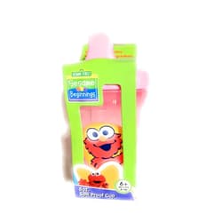 Sesame Street Sesame Beginnings 8oz. Spill Proof Cups - Elmo, Pink