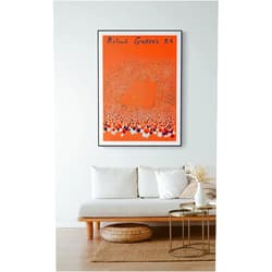 Générique Roland Garros 1984 Poster Reproduction on Paper 300 g 50 x 70 cm