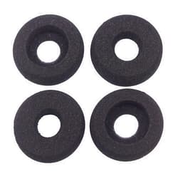 Bingle Ear Cushions Foam Doughnut Replacement for Plantronics Supra Plus Encore and Most Standard Size Office Telephone Headsets H251 H251N H261 H261N H351 H351N H361 H361N (4 Pack) (BEC-DN4)