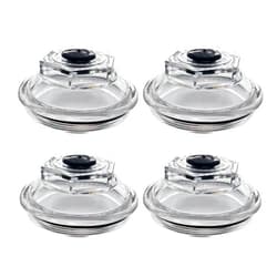 VEDURME 21-36 Oil Caps Bath Dust 4 PCS K71-148-00 Replacement for Dexter 9k-10K General Duty Axles 1989-2009 10K HD 12K 15K 4.0