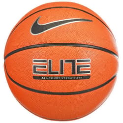 Nike Unisex - Elite All- Court Basketball, Amber Metallic Silver/Black, 7, Amber Black Metallic Silver Black