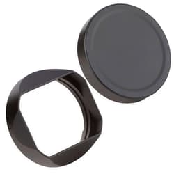 Haoge Lens Hood Metal Square Bayonet for SIGMA 35mm F2 50mm/f2 DG DN | Contemporary Mirrorless lens Sony E-Mount or Leica L Mount