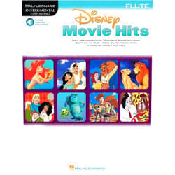 By Hal Leonard Corp. (Author) Disney Movie Hits - Flute - Book/Online Audio