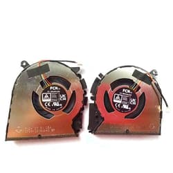 CSEZWASM CPU and GPU Cooling Fan Replacement for Asus Vivobook Pro M3401Q K3400P M3400QA M7400Q M7400QE X7400PC Series DFS5K12605384G FN2H DFS5K12114262G FN2J DC5V 0.5A Fan