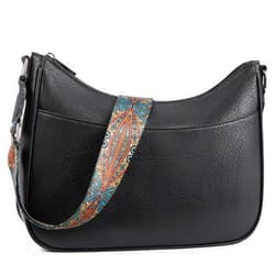 BOSTANTEN Crossbody Purses for Women Hobo Bags Shoulder Handbags With Detachable Guitar Strap