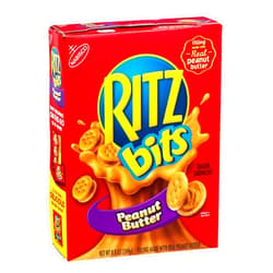 Ritz Nabisco Ritz Bits Peanut Butter Cracker Sandwich, 8.8 Ounce -- 12 per case.