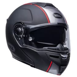 BELL SRT Modular Helmet (Hartluck Jamo Matte/Gloss Black/Red - Large)