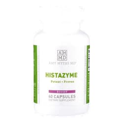 Amy Myers MD Histazyme - Diamine Oxidase Dao Enzyme Supplement Histamine Blocker to Support Healthy Digestion, Food Derived Histamine Intolerance (HI) - 60 Capsules - Bottle