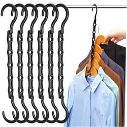 AMKUFO 12 Pack-Closet-Organizers-and-Storage, Hangers-Space-Saving-for-Closet-Organization, Clothes-Hanger-Organizer-Space-Saver-for-College-Dorm-Room-Essentials, Small-Closet-Organizer-Apartment