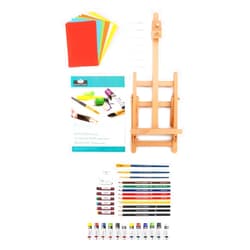 Royal & Langnickel Essentials Mixed Media H-Easel Art Set, 52pc
