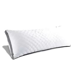 Oubonun Premium Adjustable Loft Quilted Body Pillows - Firm and Fluffy Pillow - Quality Plush Pillow - Down Alternative Pillow - Head Support Pillow - 21