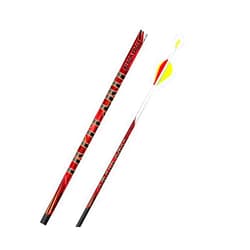 Black Eagle Arrows Black Eagle Outlaw Fletched Crested Arrows - .005