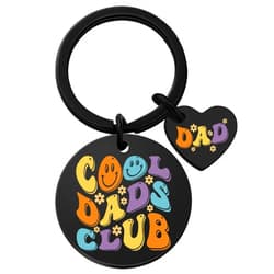 Isiyu Father’s Day Gifts for Dad Daddy Birthday keychain Gift from Daughter Son Kids Wife Dad for Him Awesome Gifts Valentine Christmas Cool Gifts for Dad Men Father’s Present Dads Club Old Navy Gift