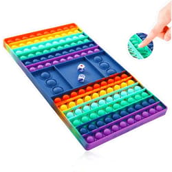 GOHEYI Pop Games Fidget Toy, Pop Board Math Games for Kids Family Games Multiplication Game, Autism Toys for Autistic Children, Birthday Easter Gifts Stress Relief Toys for Kids Girls Boys