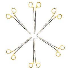 SURGICAL ONLINE 6 Pcs of T/C Wynman Crown Remover Gripper Forceps 7