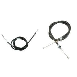 YCQTaoBao Parking Brake Cable - 2x Rear Left and Right Parking Brake Cable Assembly Replacement Compatible with Dodge Ram 1500 2000 Compatible with Dodge Ram 1500 2001