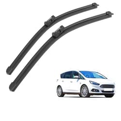 OLLinS Windshield Wiper Blades For Ford S-max 2006 2007 2008 2009 2010 2011 2012 2013 2014 2015 Front Wiper Blades Brushes Cutter Accessories