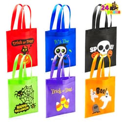 JOYIN 24pcs Halloween Non-Woven Treat Bags, 9