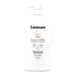 Lover's care goat's milk shower cream 40.7 oz (1200ml) -Pearl Powder plus Bio Nutrient