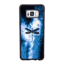 VUTTOO Case for Samsung Galaxy S8 - Dragonfly Case - Shock Absorption Protection Phone Cover Case