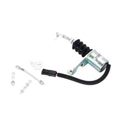 Notonparts 12V Fuel Shutoff Solenoid Valve SA-3799-12 1751ES 7-19007 SA-3742-12 Compatible with Deutz Engine Compatible with Perkins Compatible with Woodward