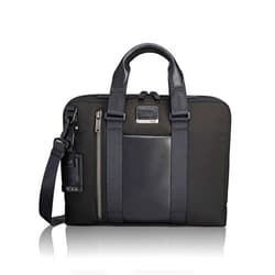 TUMI - Alpha Bravo Aviano Laptop Slim Brief Briefcase - 15 Inch Computer Bag for Men and Women - Black