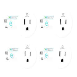 Eightree Smart Plug 5GHz & 2.4GHz, Smart Outlet WiFi Socket with APP Remote Control, Compatible with Alexa & Google Home, 4 Packs