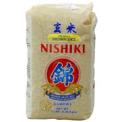 NISHIKI Premium Brown Rice, 5-Pound