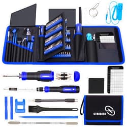 STREBITO Precision Screwdriver Set 191-Piece Multi-Bit Screwdriver 1/4 Inch Nut Driver Home Improvement Tool Electronic Repair Kit for Computer, iPhone, Laptop, PC, Cell Phone, PS4, Xbox, Nintendo