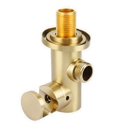 GAGFCJCQL Brass Rotatable Handheld Shower Head Base Wall-Mounted with Water Inlet Fixing Bracket Shower Accessories Shower Bracket