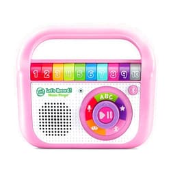 LeapFrog Let's Record! Music Player, Pink